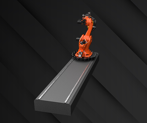 Robot with 7th Axis Track